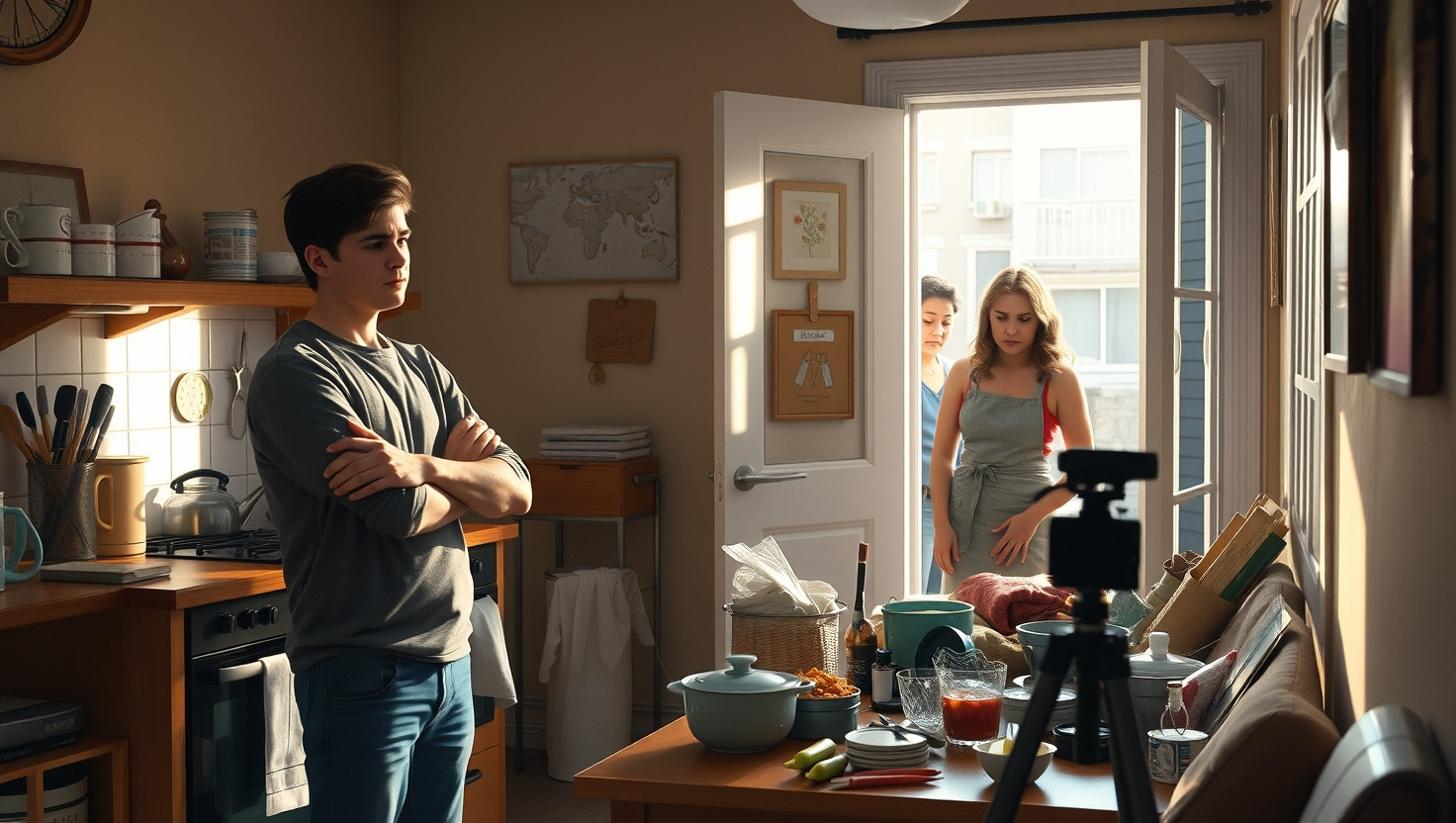 Should I Stop My Neighbor from Using My Kitchen for Cooking Videos?