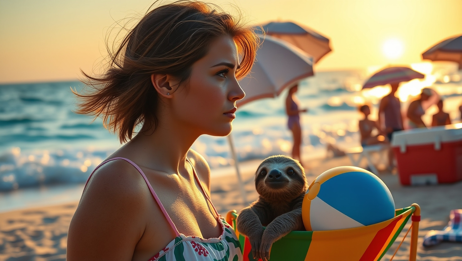 Should I Refuse My Friends Pet Sloth on Our Beach Vacation?