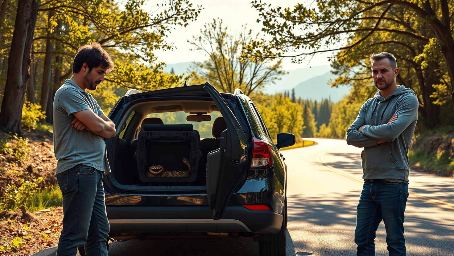 Should I Refuse My Friends Pet Snake on Our Road Trip?