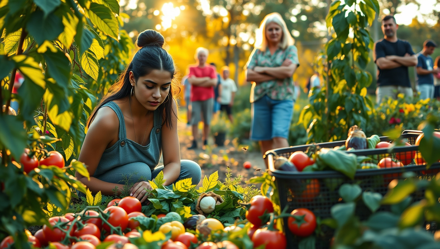 Neighbors Food Waste Leads to Veggie Standoff: AITA for Refusing to Share?