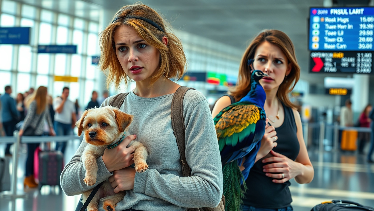 Debate: Choosing Between Therapy Dog and Emotional Support Peacock on a Flight