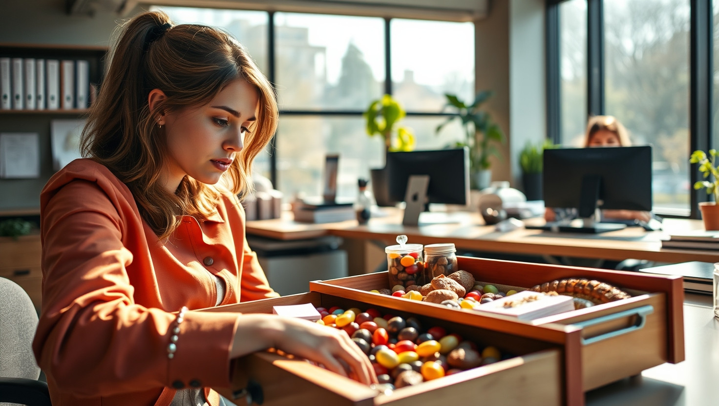 Should I Share My Coworkers Secret Snack Stash? Office Tensions Rise