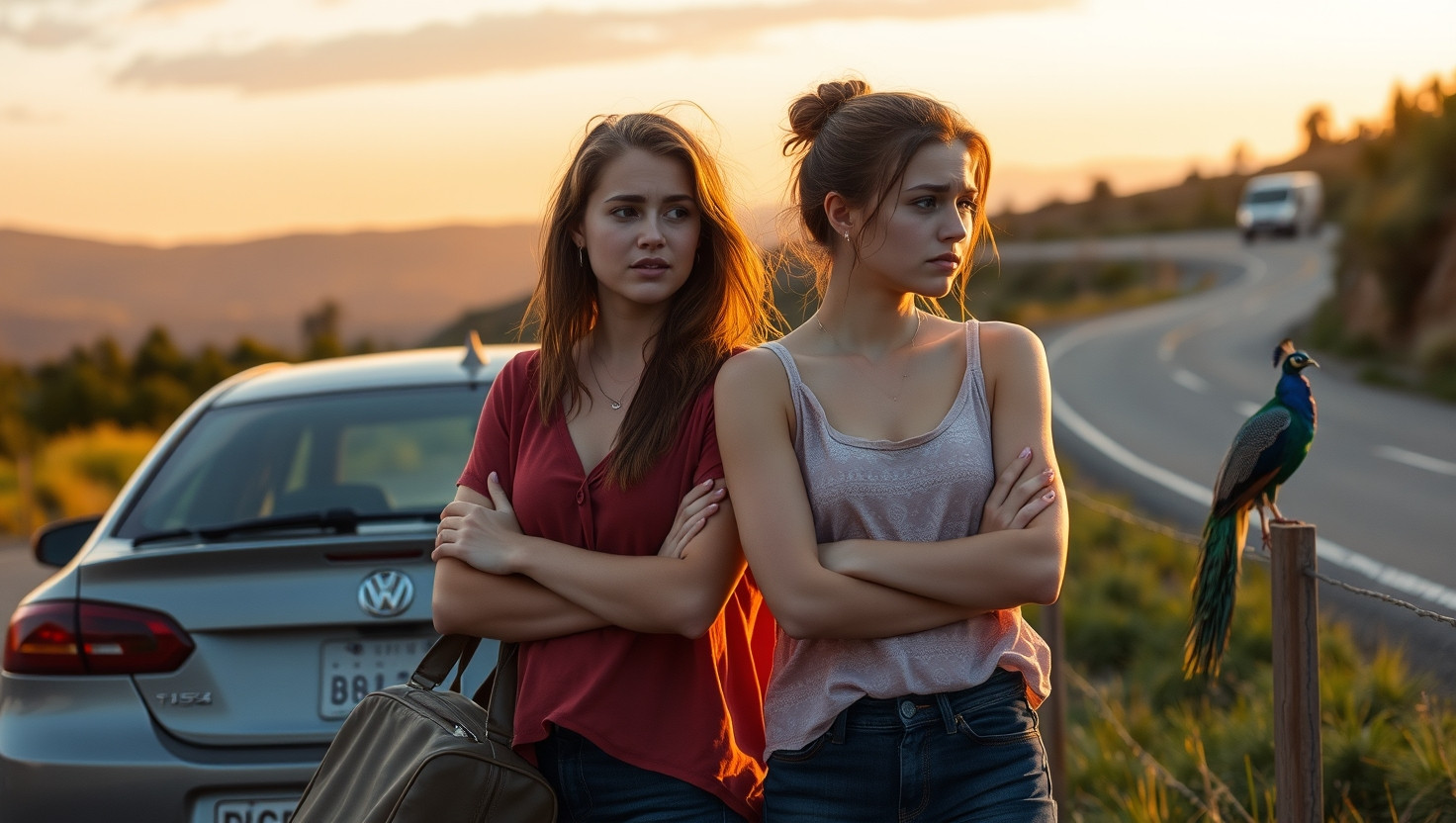 Friendship Rift: Refusing a Peacock as Emotional Support on Road Trip