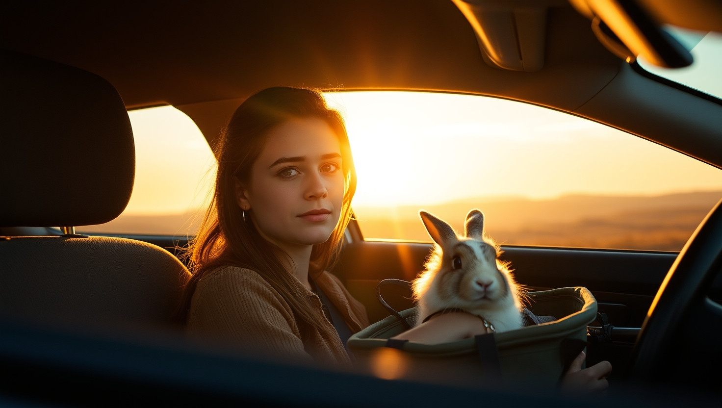 Friend upset with me for not letting her therapy rabbit join our road trip - AITAH?