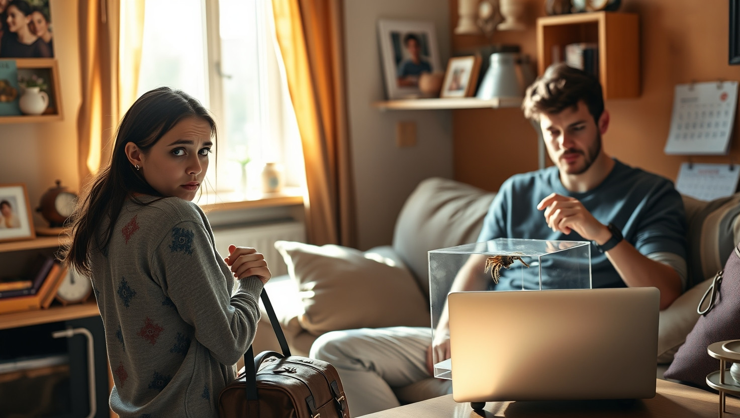 Roommate Wants Tarantula on Flight: AITA for Saying No?