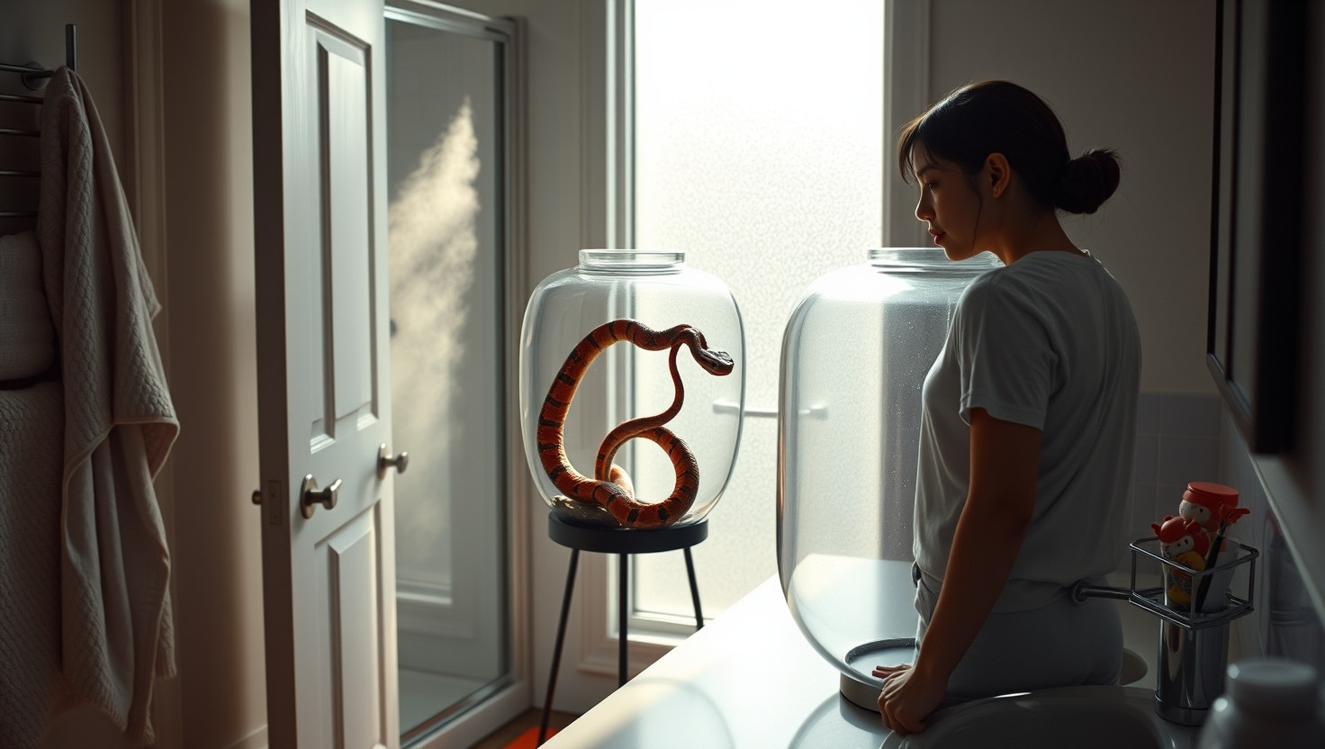 Roommate wants to keep exotic pet snake in shared bathroom: AITA for saying no?