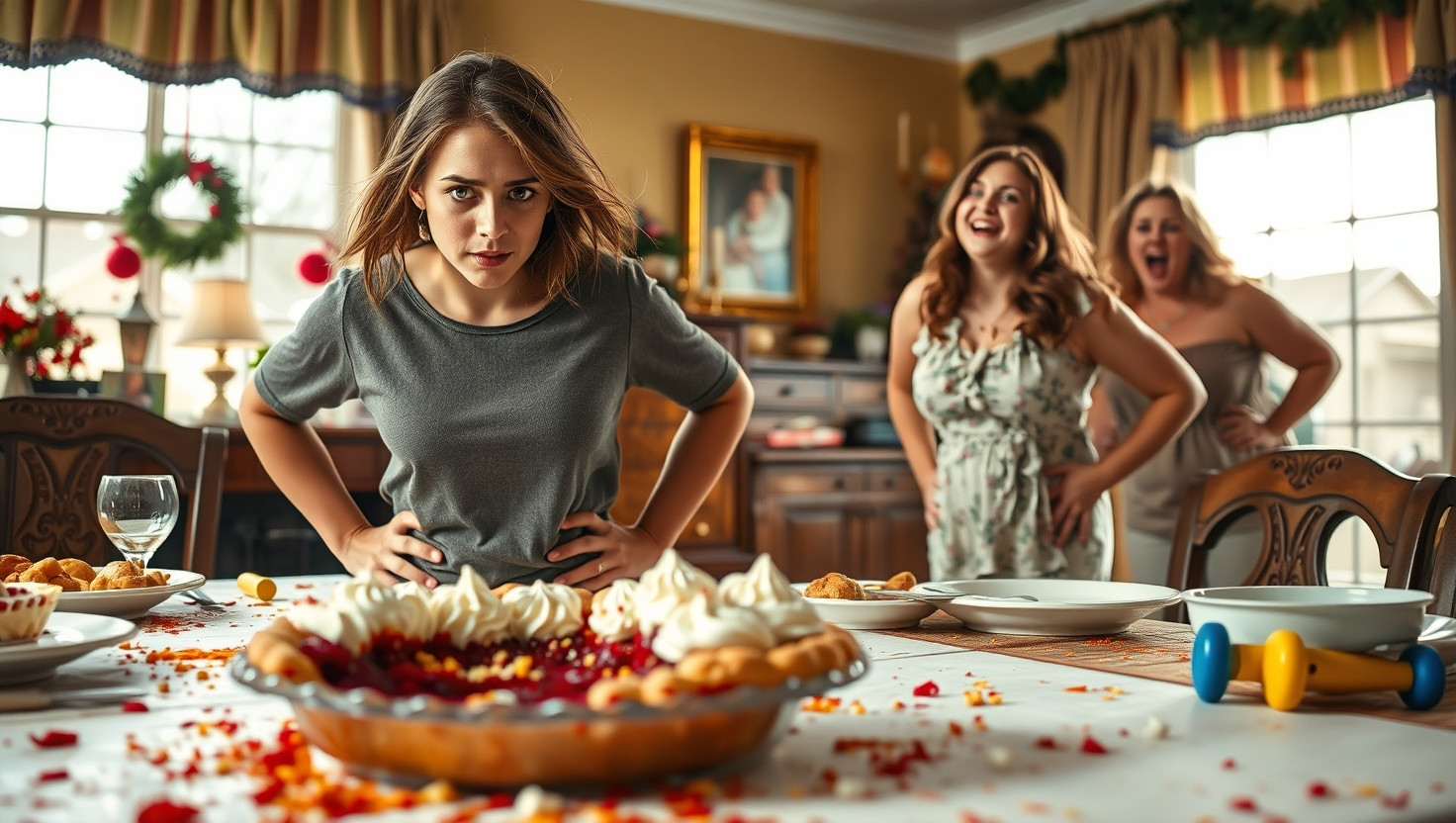 Sister Banned from Family Food Fights After Christmas Chaos
