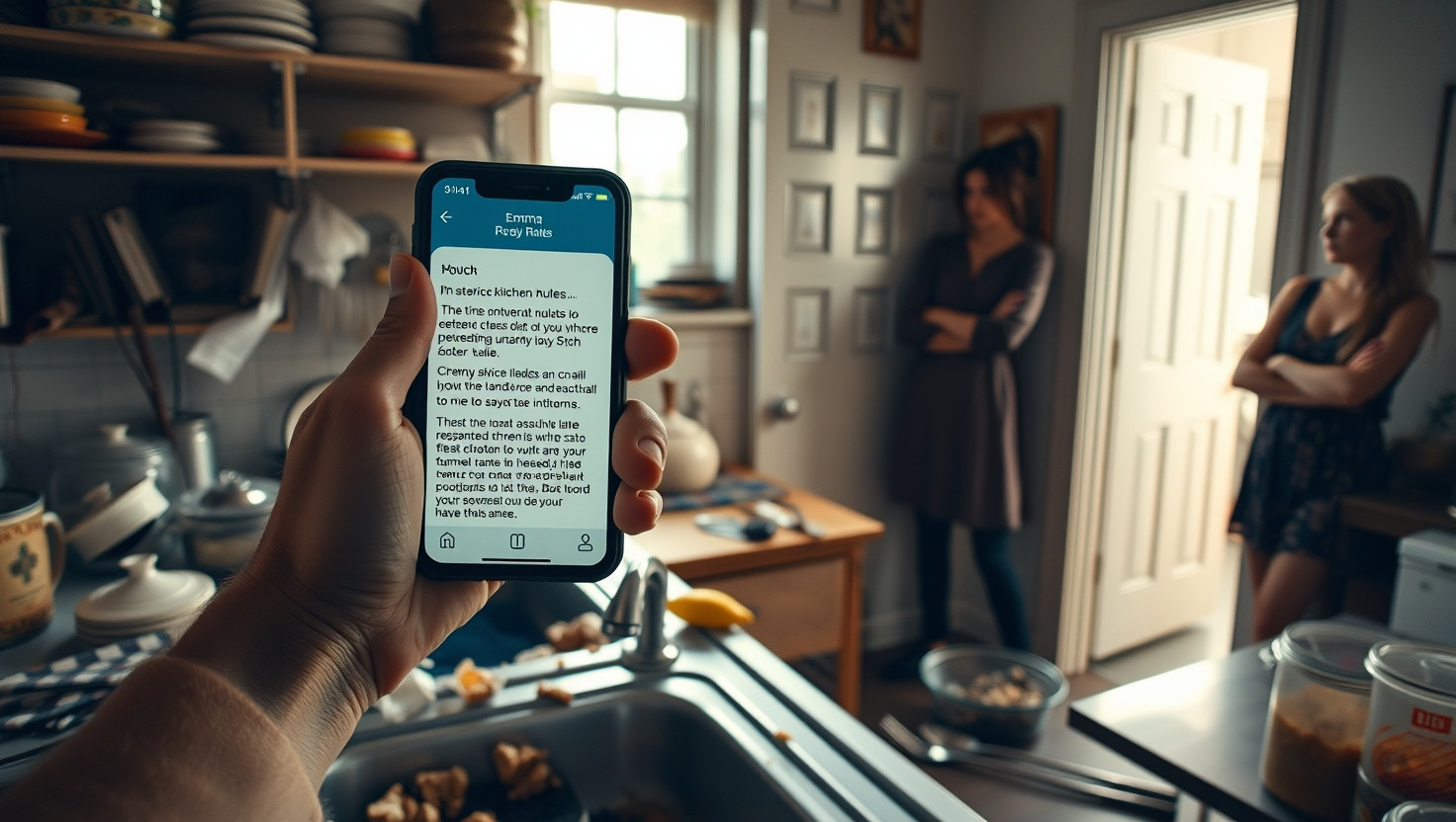 Roommate Drama: Am I Wrong for Setting Kitchen Rules Due to Unwashed Dishes?