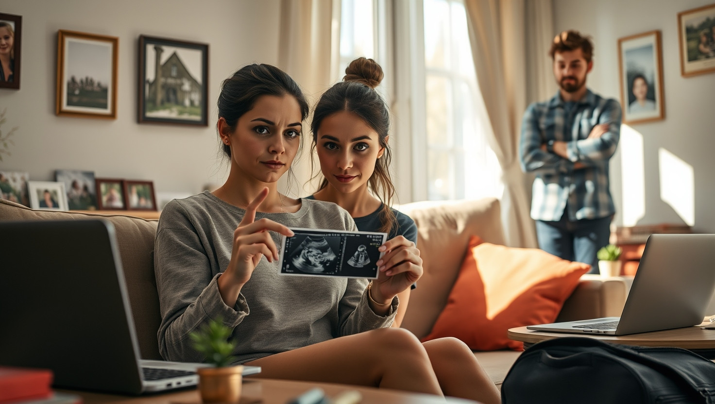 AITA for sharing pregnancy news with boss before partner, causing work tension?