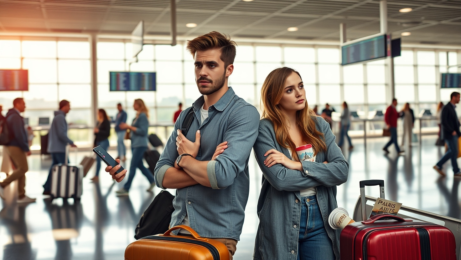 Should I Have Told My Partner About Our Delayed Flight on Our Anniversary Trip?