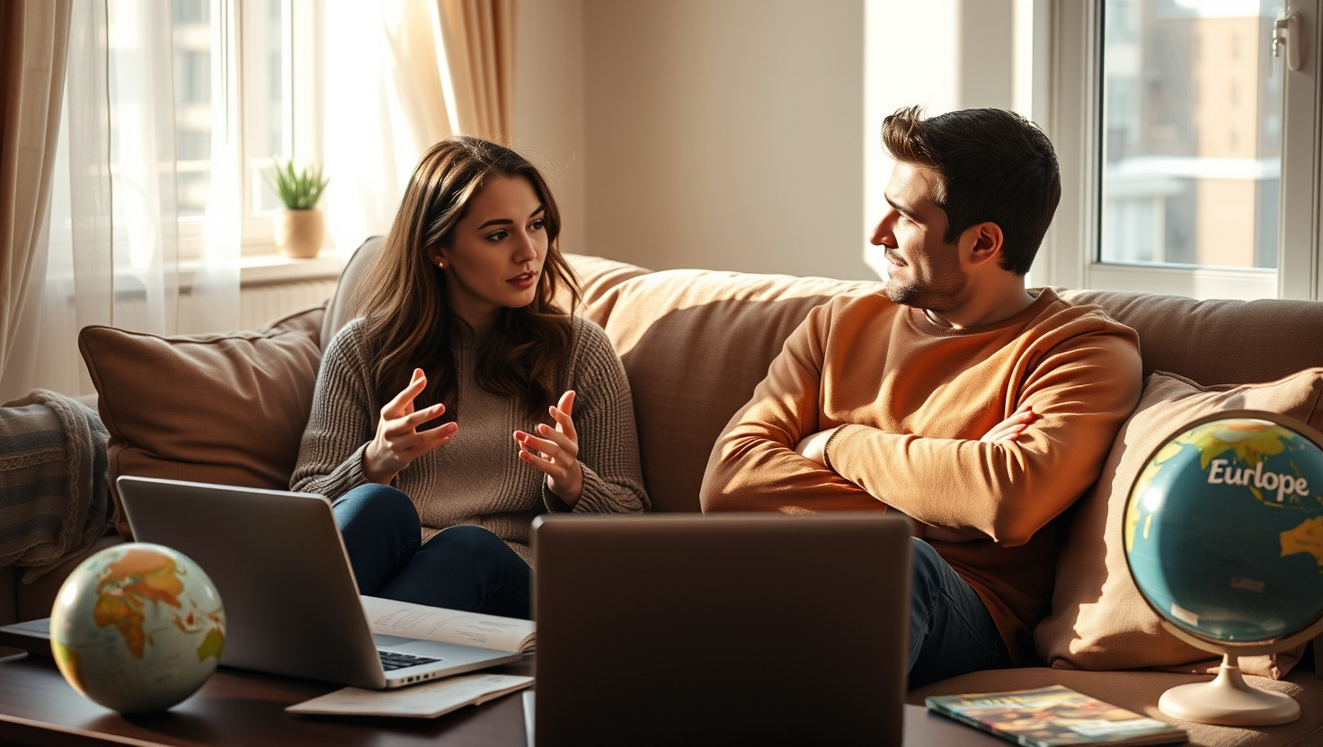 Is It Unreasonable to Split Travel Costs Evenly When Partner Makes Less? #AITA