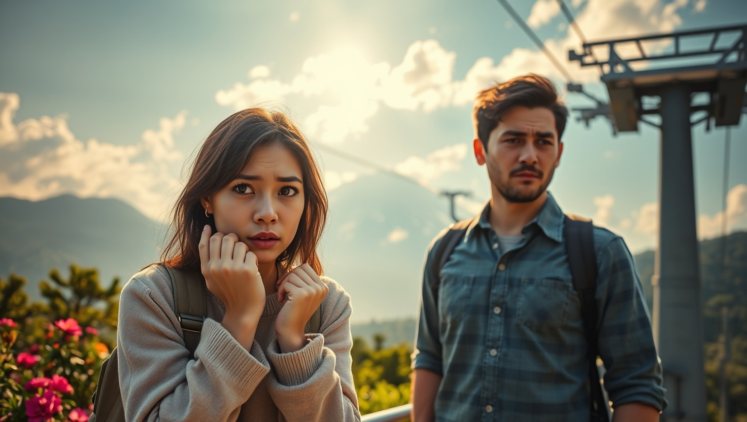 Strained Relationship: Ignoring Partners Fears During Travel Adventure