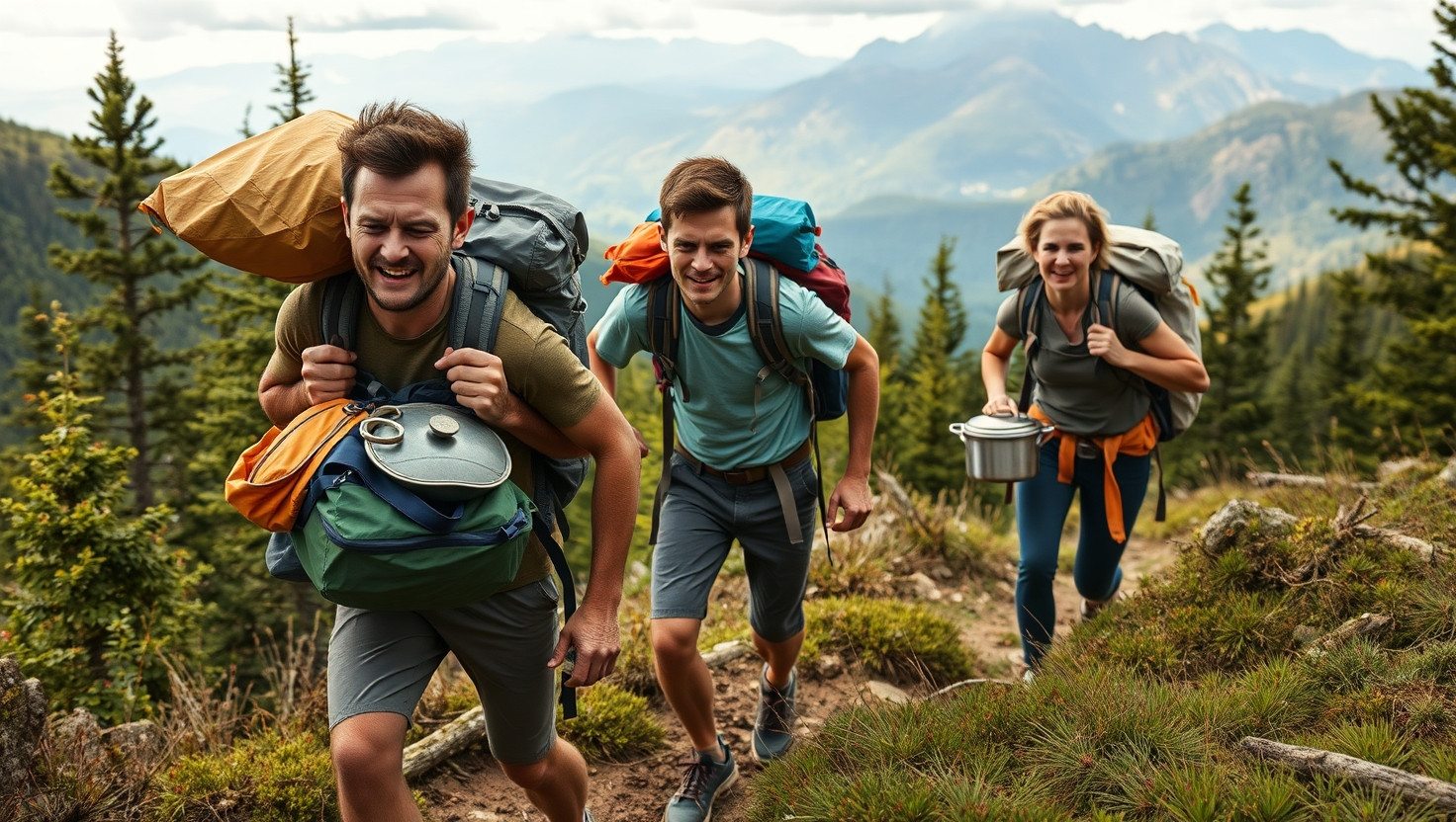 Friends Forget Camping Gear: AITA for Making Them Carry Their Share on Hike?