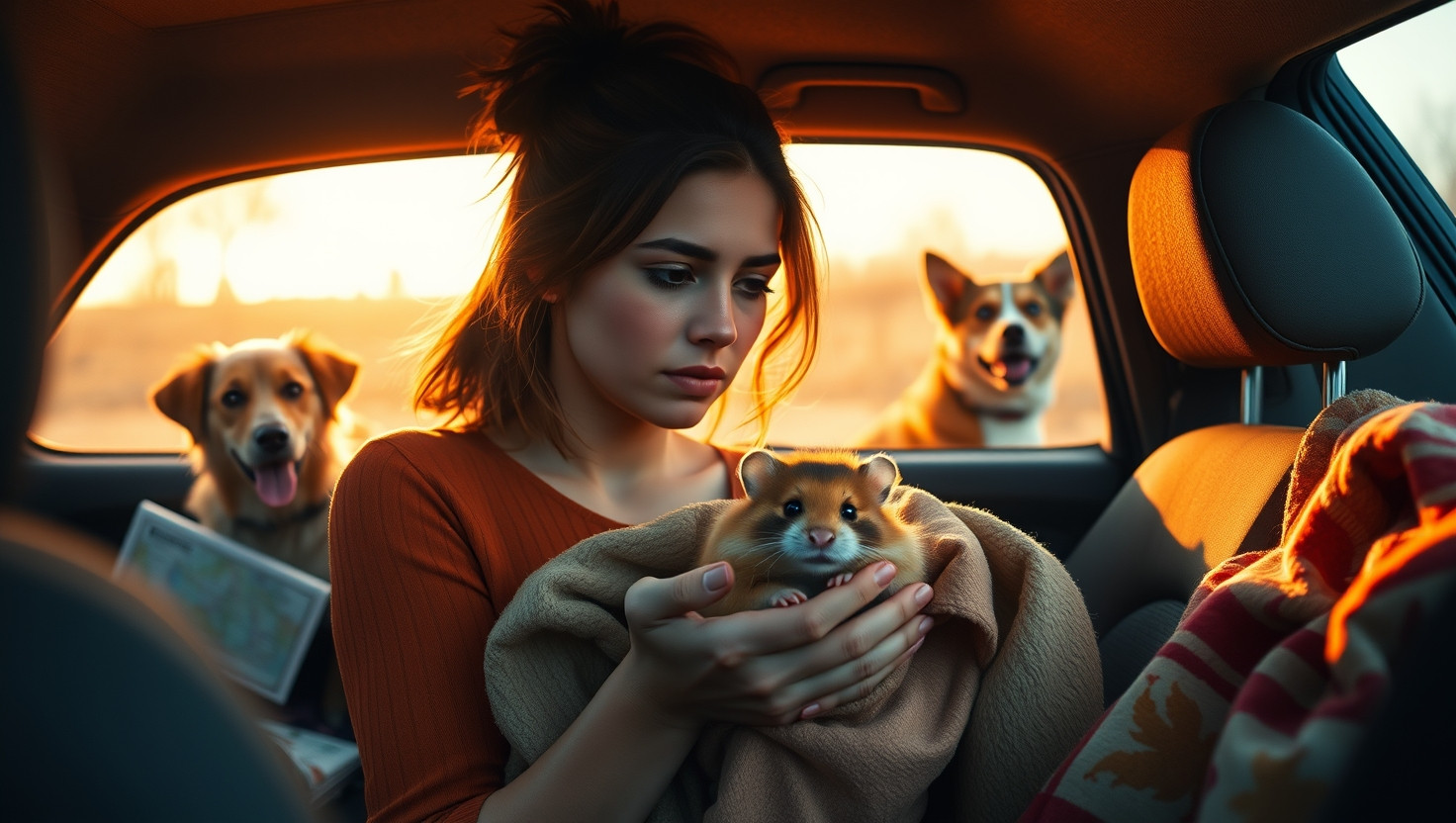 Debating Pet Fees: AITA for Refusing to Pay Extra for My Emotional Support Hamster on a Road Trip?