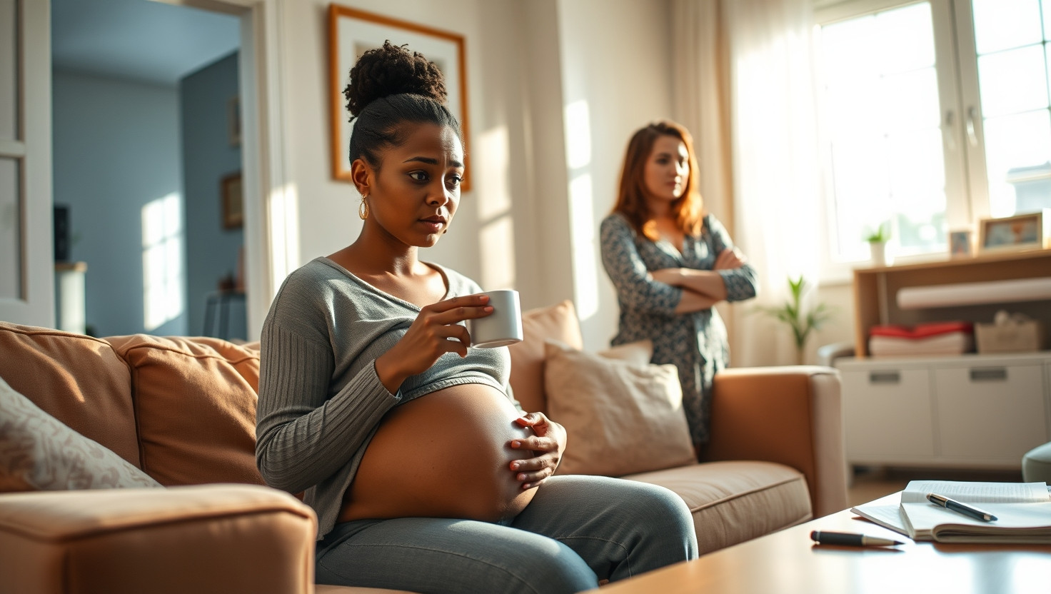 Am I Wrong for Setting Boundaries with my Overbearing Friend During Pregnancy?