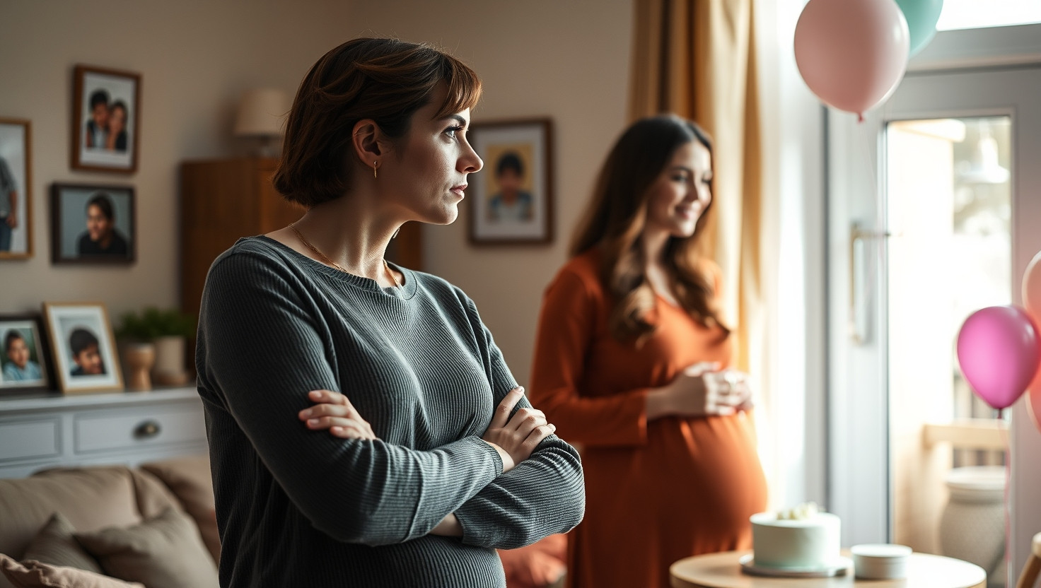 AITA for Skipping Sisters Pregnancy Announcement Over Parenting Criticism?