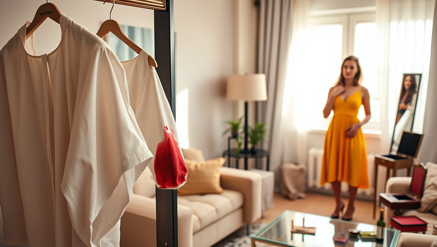 Friends Stained Borrowed Outfit Sparks Controversy: AITA for Setting Boundaries?