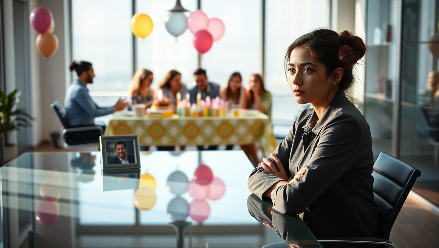 Colleague Excluded Me From Promotion Celebration: AITA for Skipping Their Pregnancy Announcement Party?