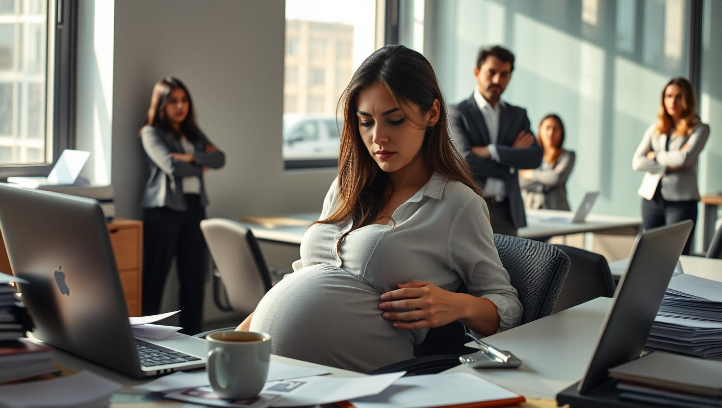 Handling Work Responsibilities During Pregnancy: AITA for Asking a Coworker to Cover My Tasks?