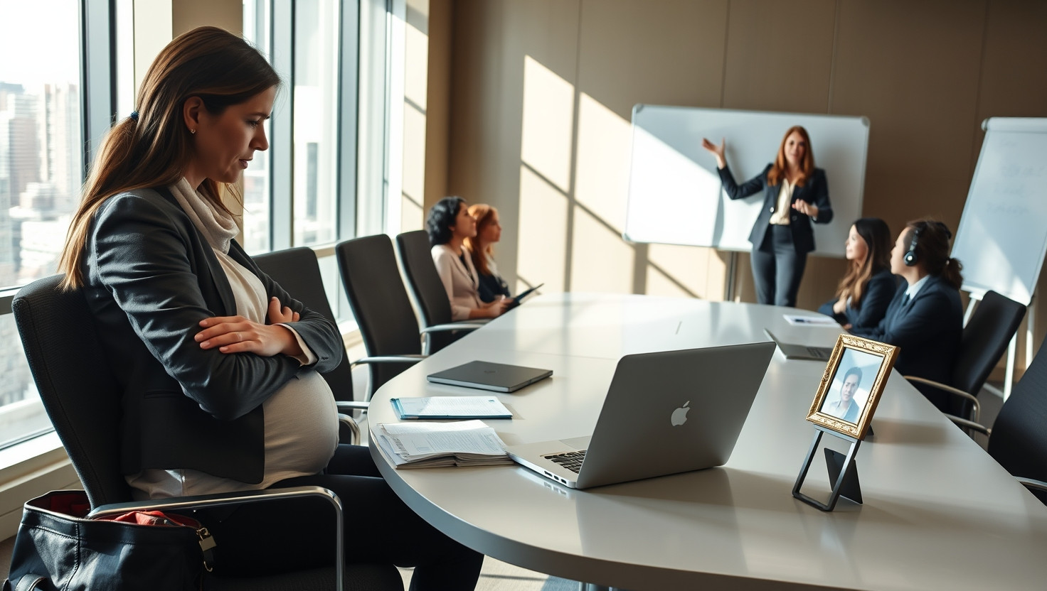 Coworker Takes Credit for Pregnant Womans Presentation: AITA for Asking for Recognition?