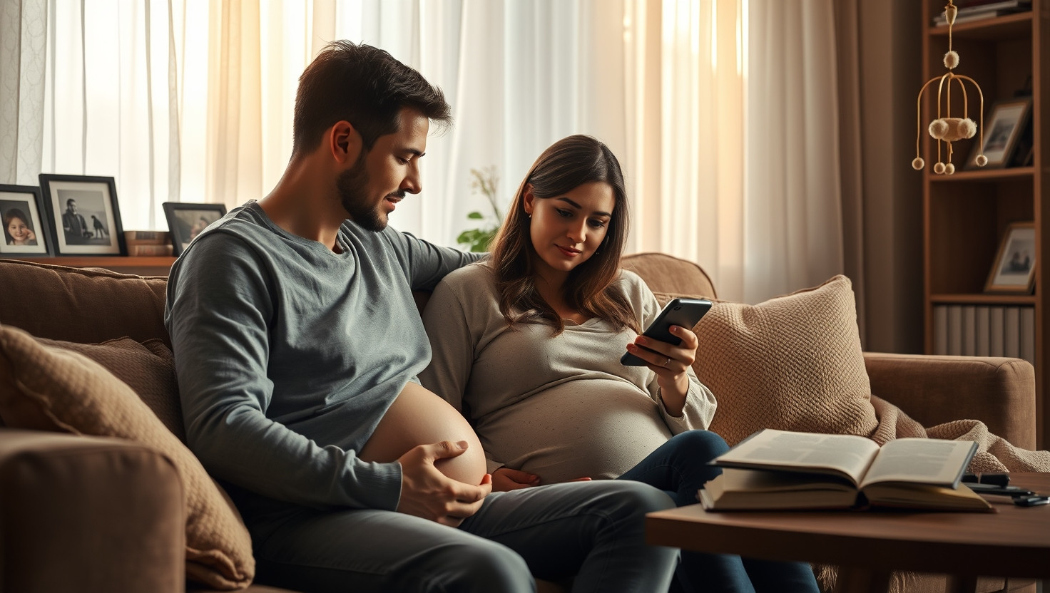 Is it Wrong to Refuse Partners Social Media Post of Babys Picture?