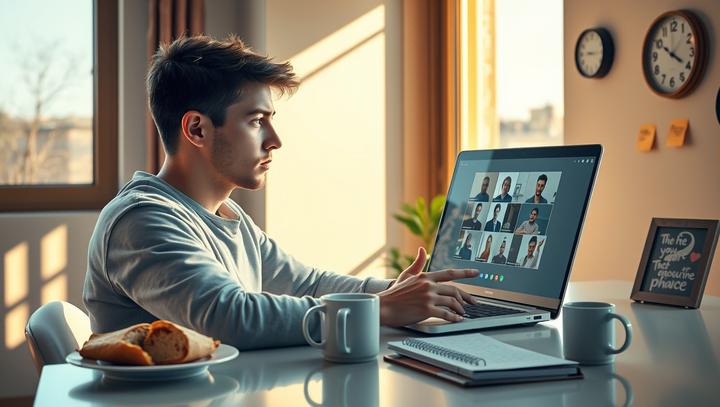 Is It Wrong to Skip Virtual Team Meetings While Working from Home?