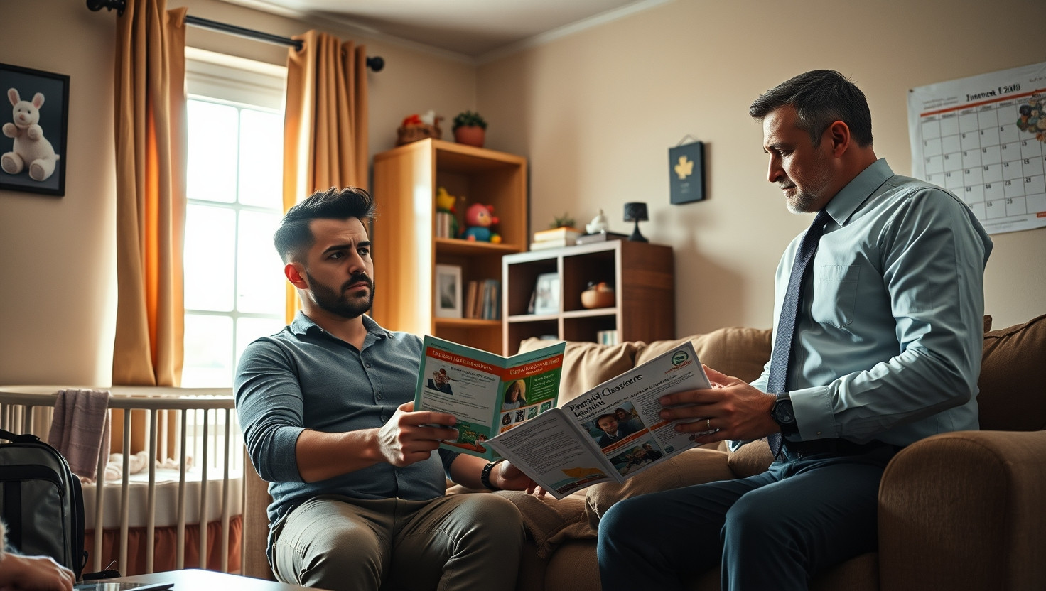 Should I have made my husband choose between work and our prenatal classes?