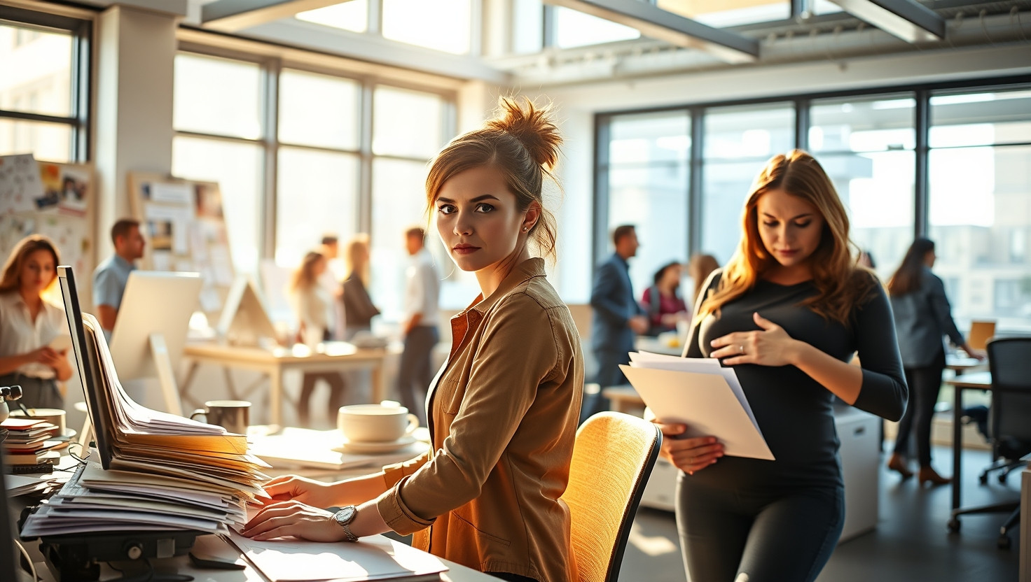 Work Needs vs. Pregnancy Comfort: A Dilemma at the Office