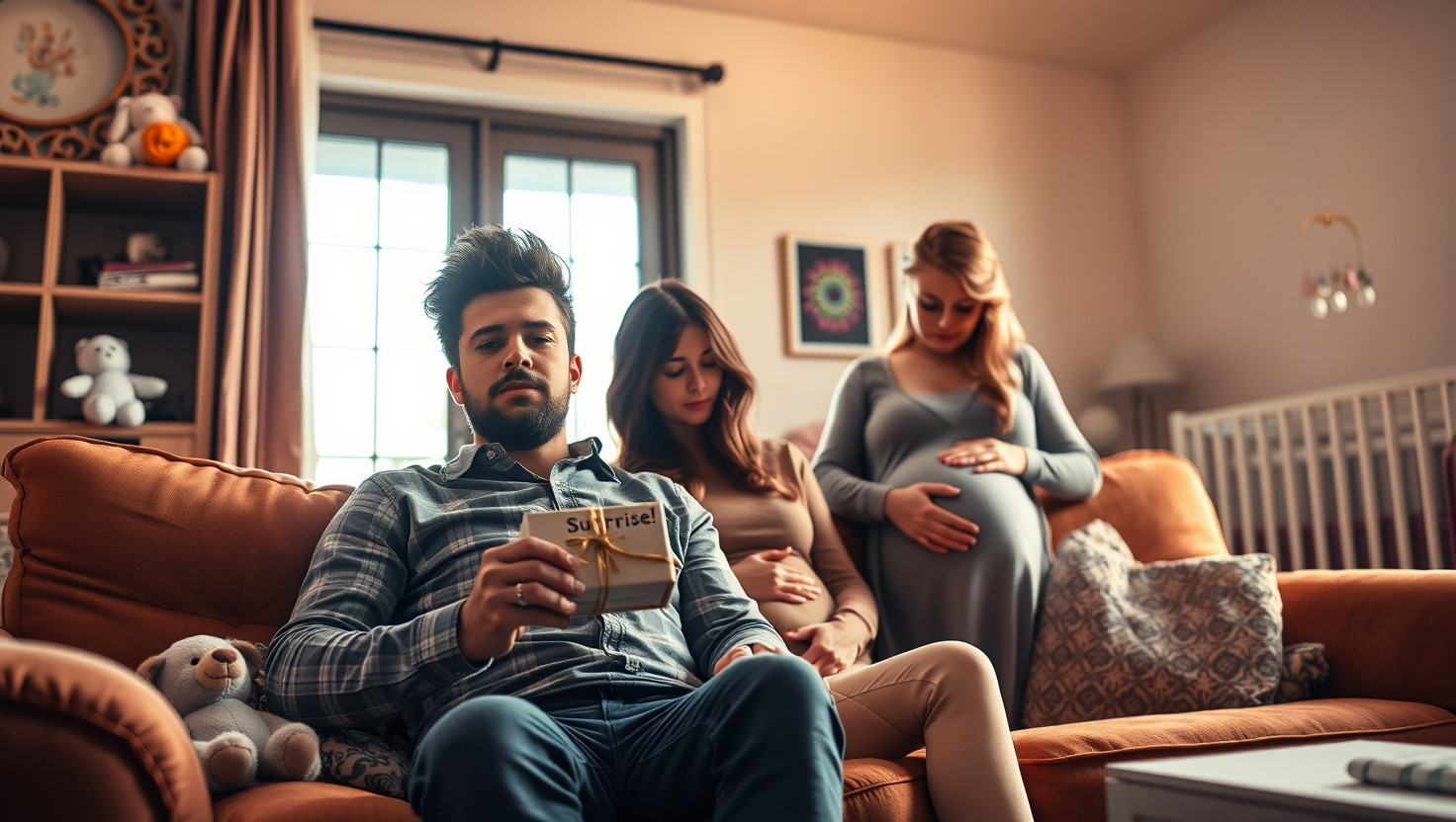 Expectant Dad Sparks Controversy By Keeping Babys Gender a Secret - AITA?