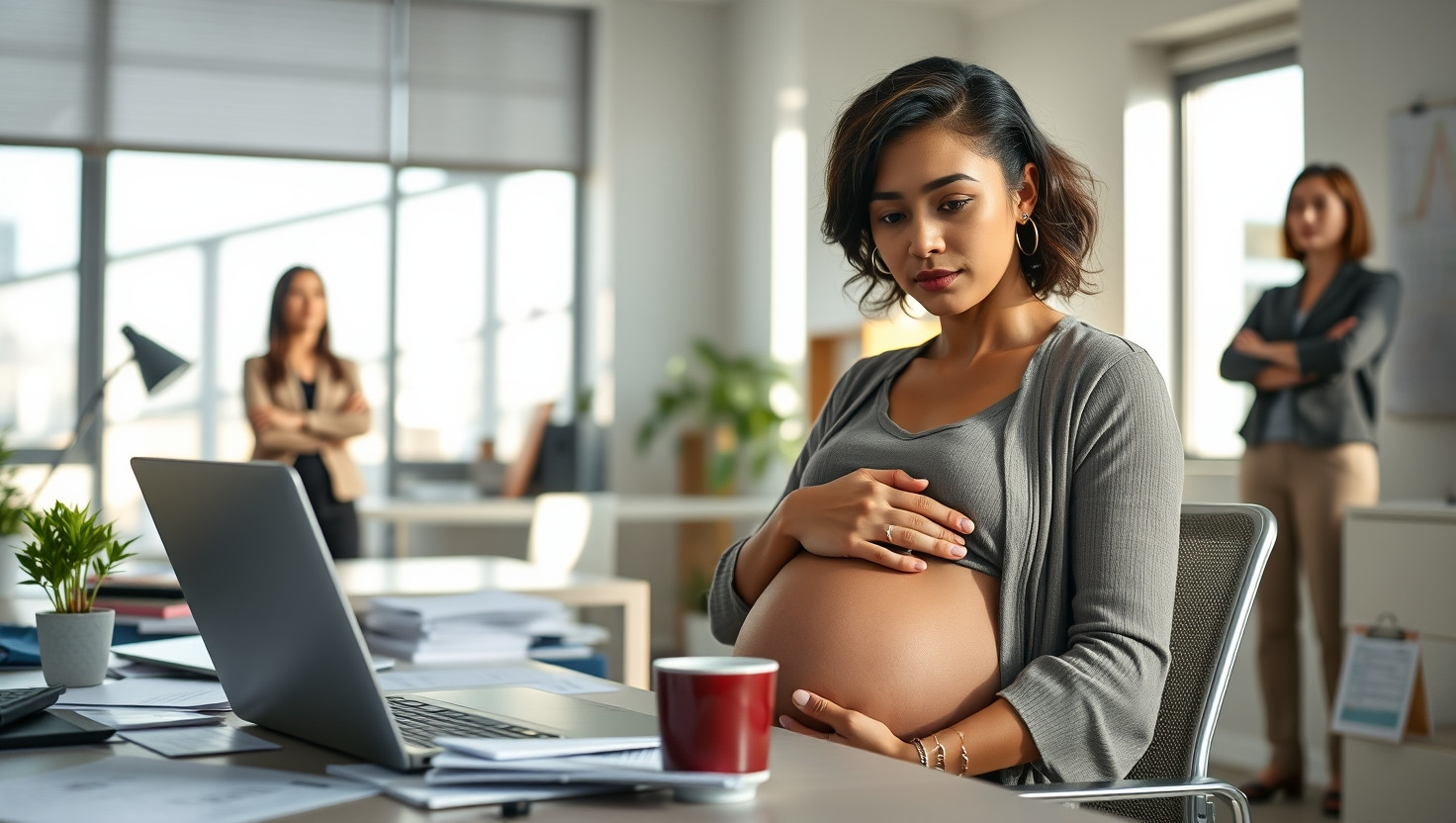 Seeking Help from Coworker During Pregnancy: AITA for Asking?