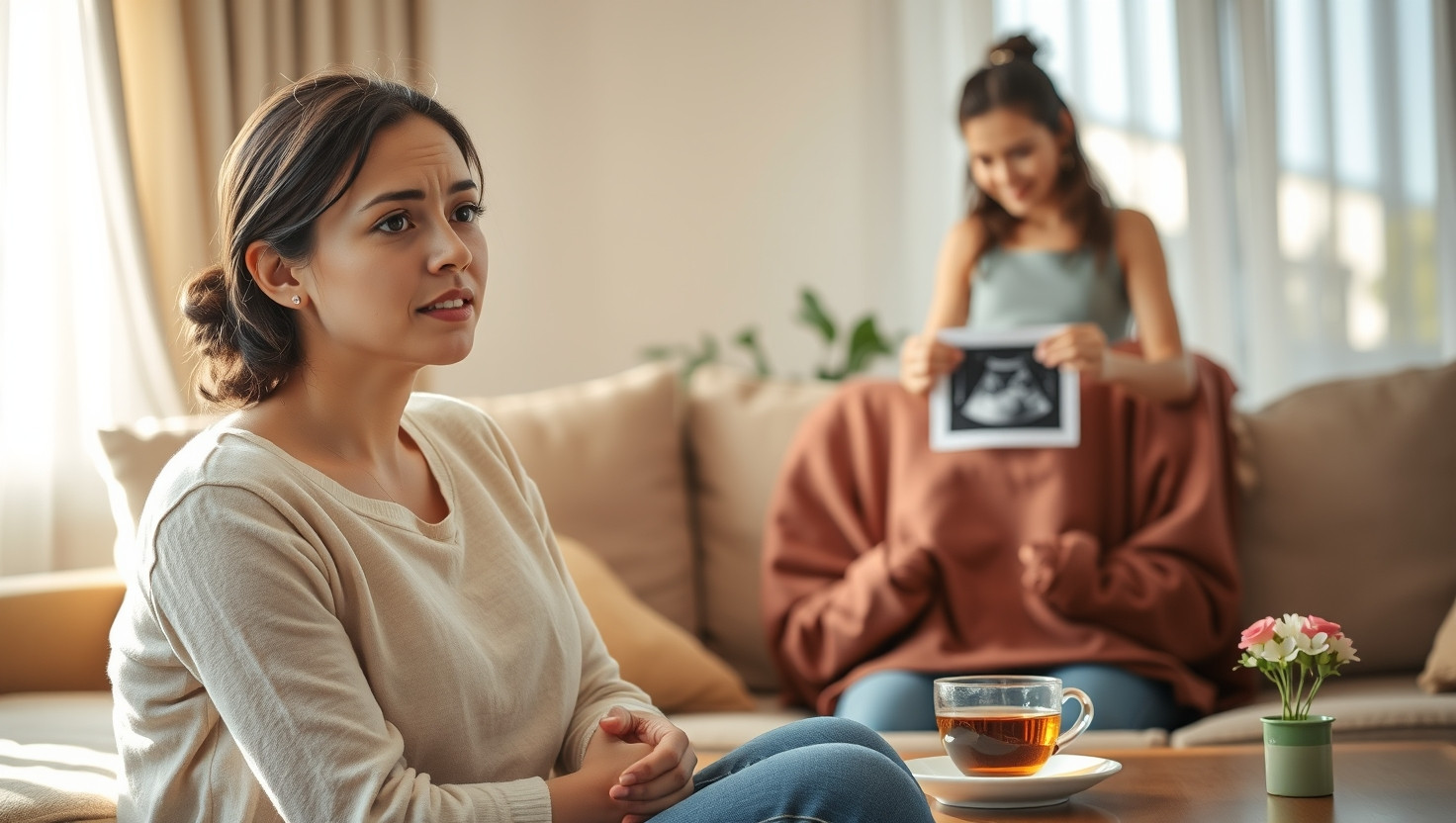 Friend announces pregnancy, I skip out: AITA?