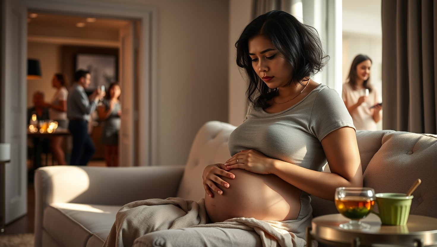 Should I Attend My Partners Work Event While Pregnant? AITA for Choosing My Health?