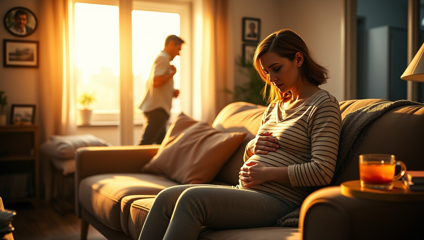 Partners Work Trip vs. Pregnancy Anxiety: AITA for Asking Him to Cancel?