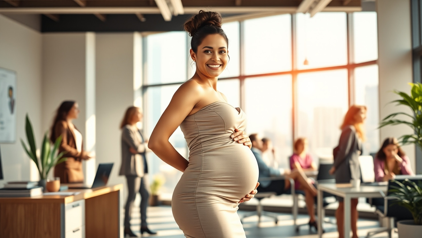 Embracing My Baby Bump at Work: AITA for Not Covering Up?