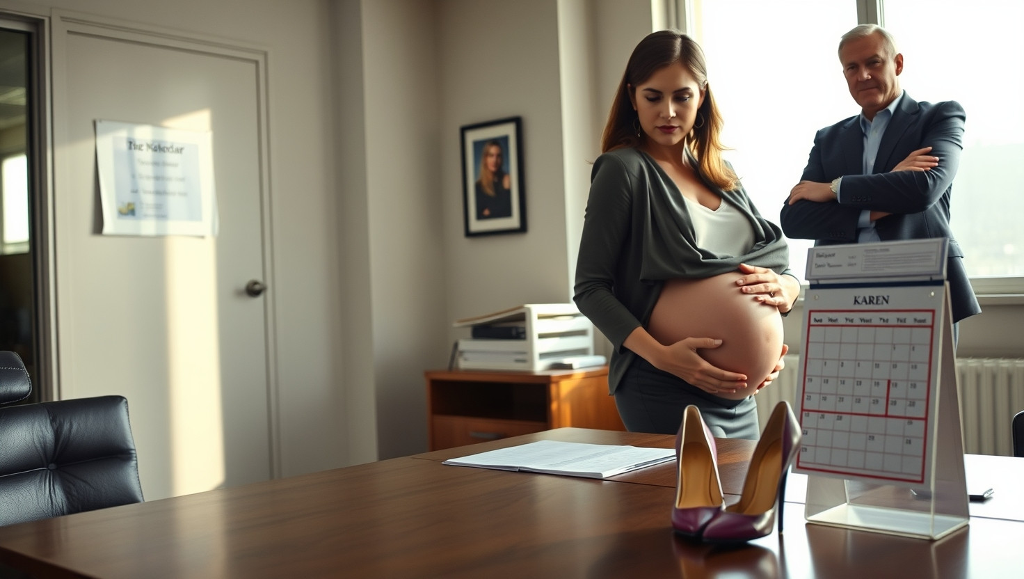 Standing Up for My Pregnancy: Defying Companys Dress Code Risky?