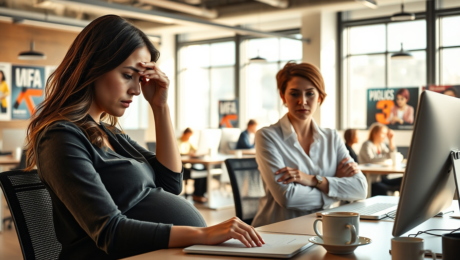 Should I Help My Pregnant Coworker? Navigating Workplace Expectations in a Strict Environment