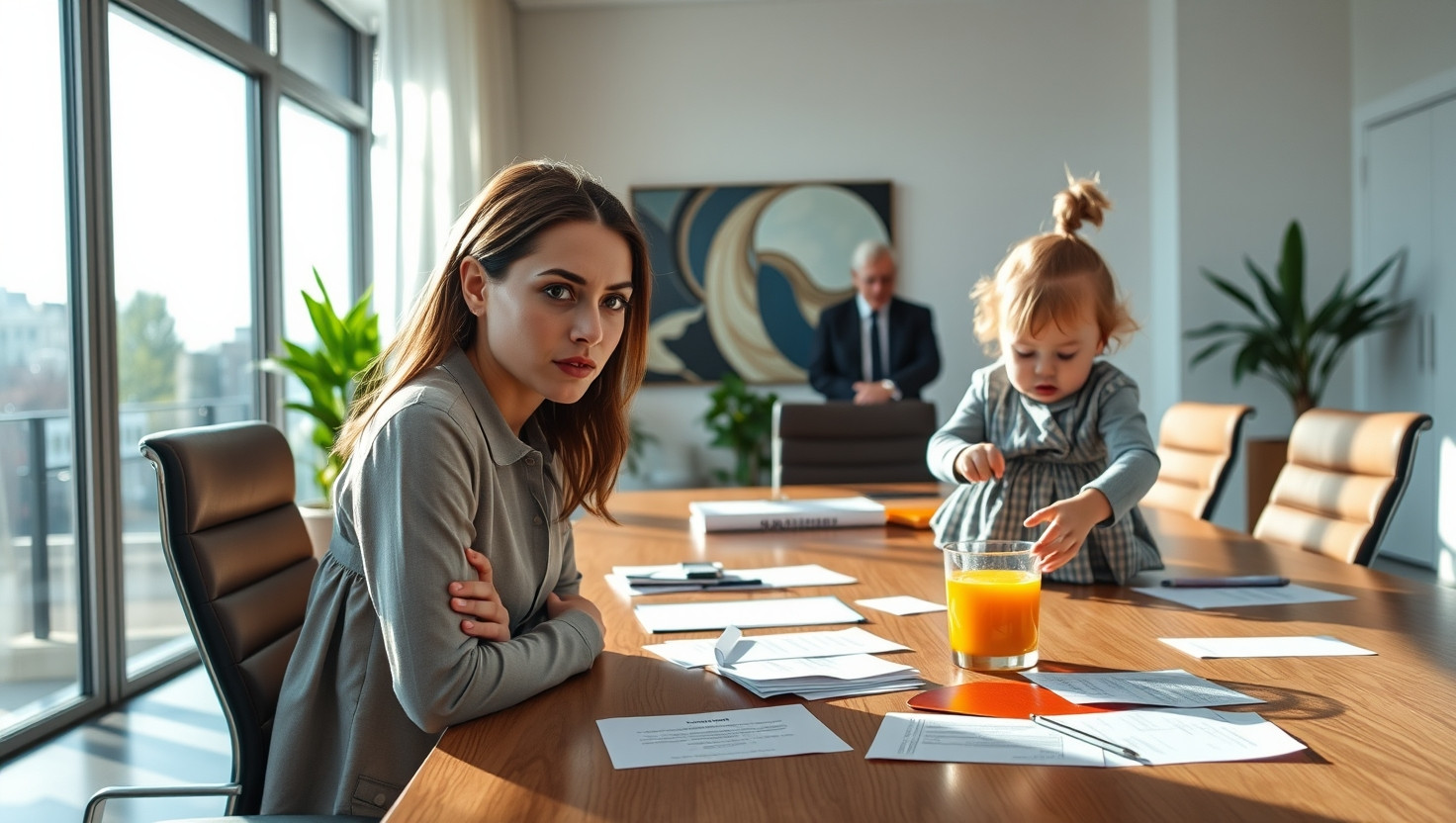 AITA for Denying Friends Request to Bring Toddler to Work Meeting?