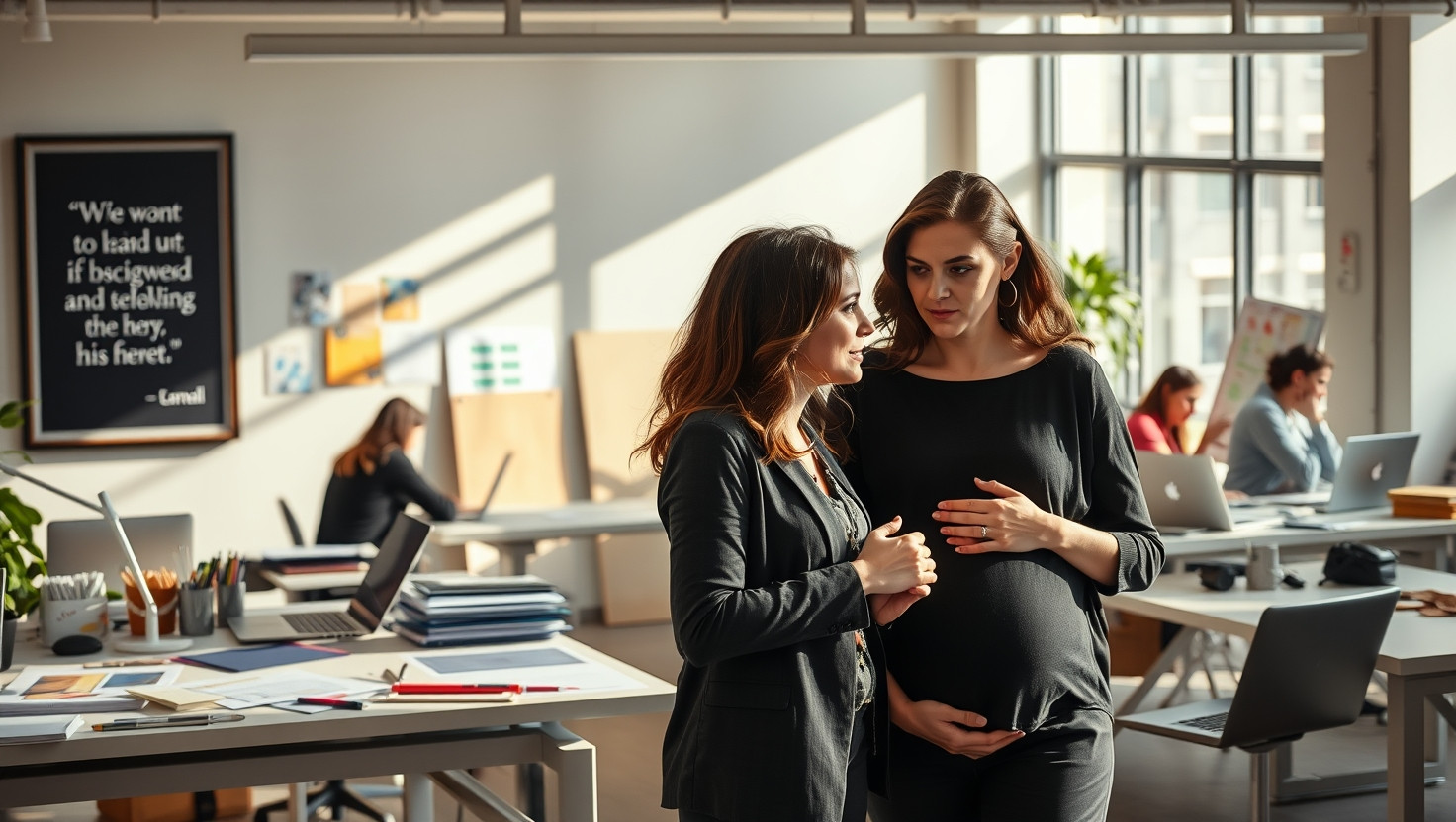 Should I Keep My Colleagues Pregnancy a Secret from our Boss?