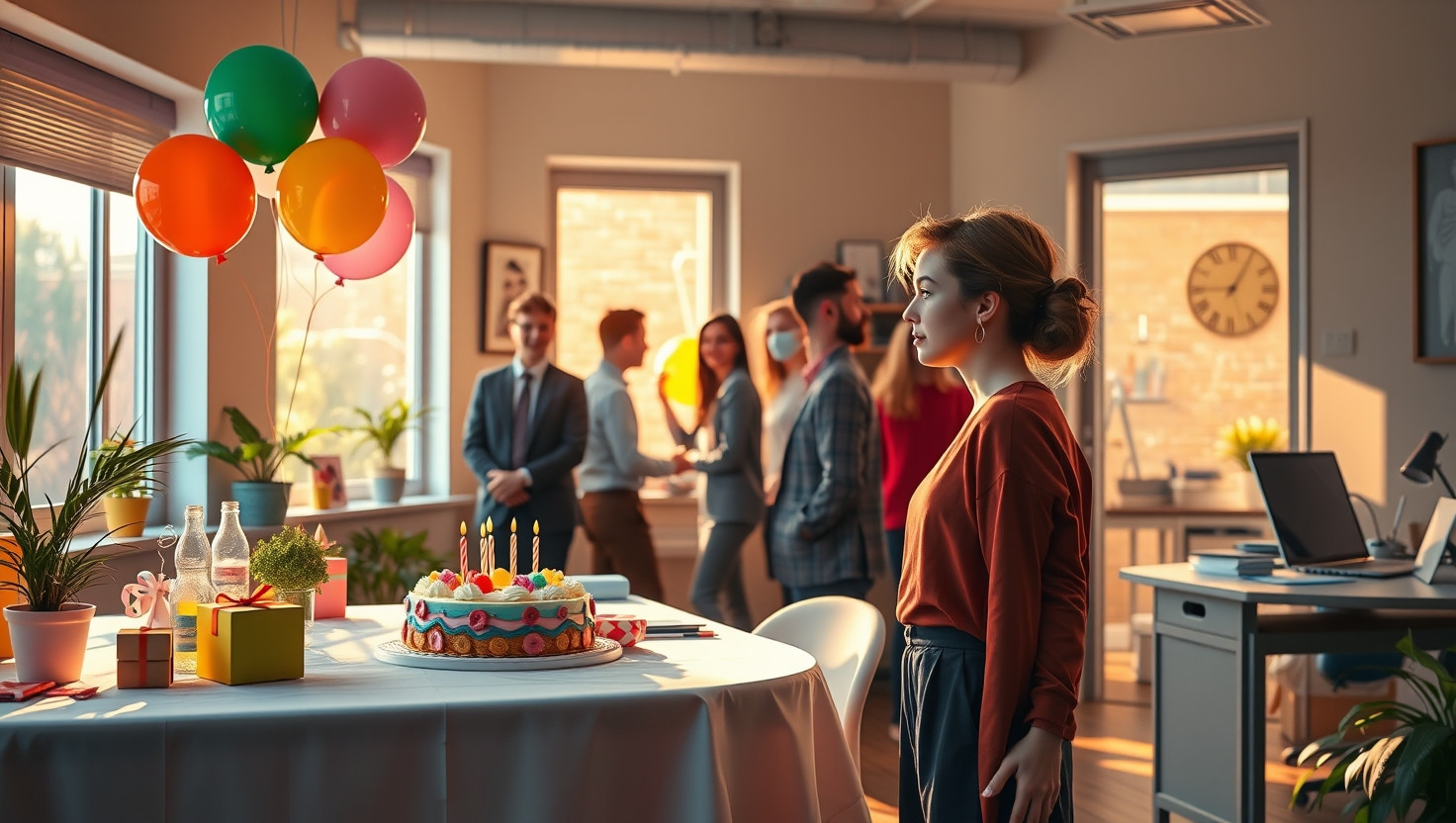 Should I Skip My Colleagues Birthday Party Despite Office Friendships?