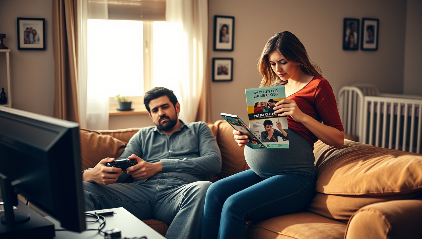 Husbands Gaming Tournament vs. Prenatal Classes: AITA for Asking Him to Choose?