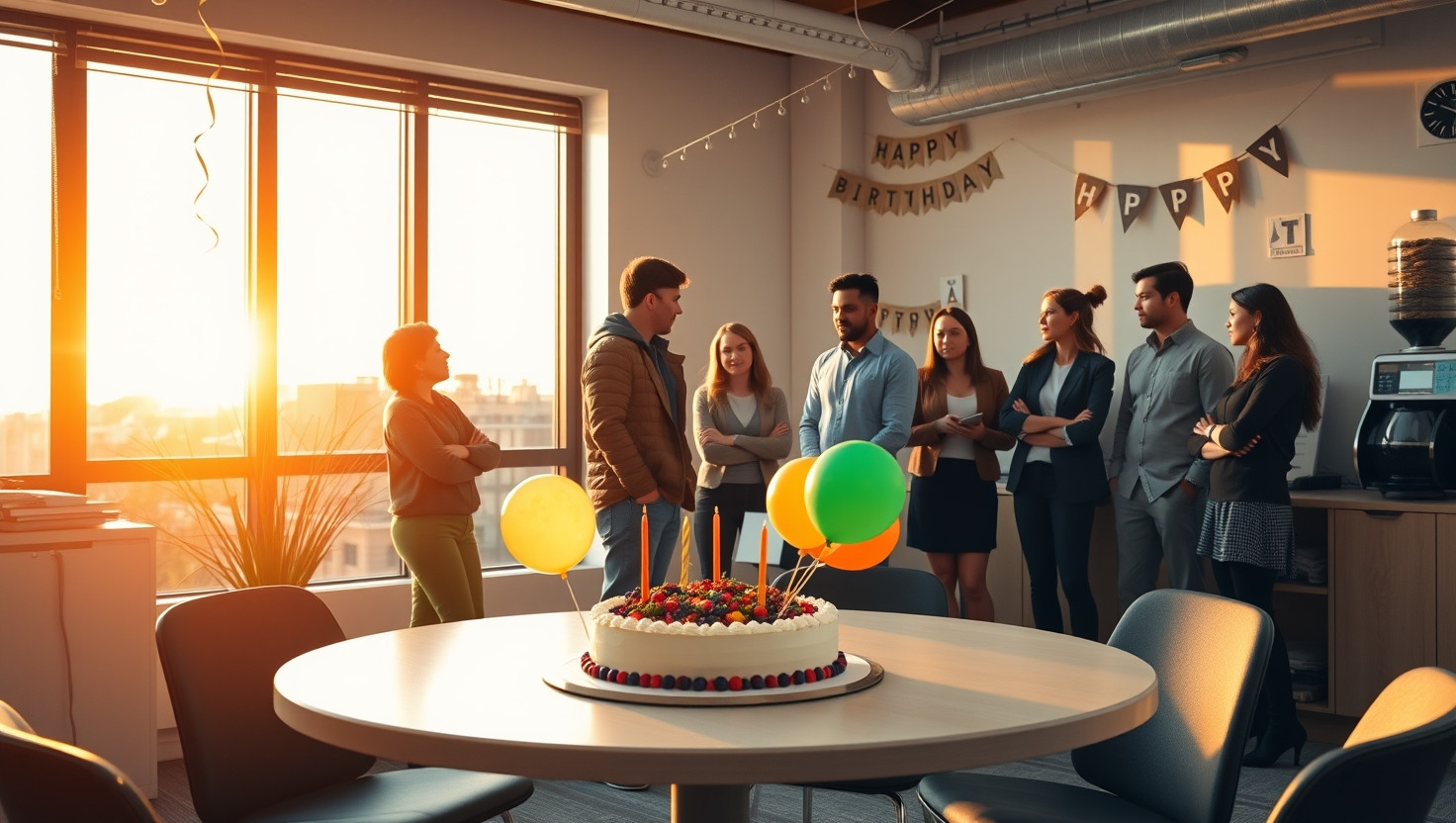 Refusing to Plan Coworkers Birthday: AITA After Falling Out?