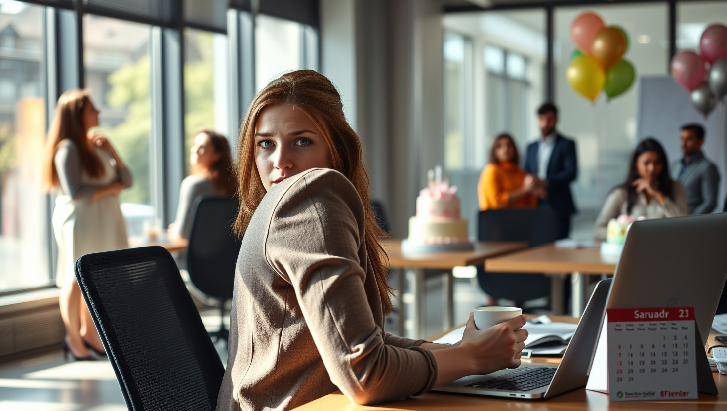 Should I Skip My Coworkers Gender Reveal at Work to Maintain Professional Boundaries?