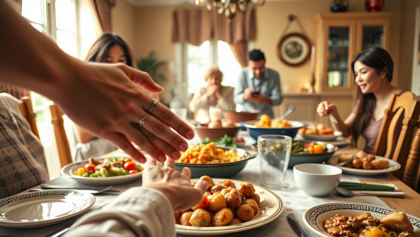 Should I Allow My Brothers Girlfriend to Join Our Family Meal Tradition?