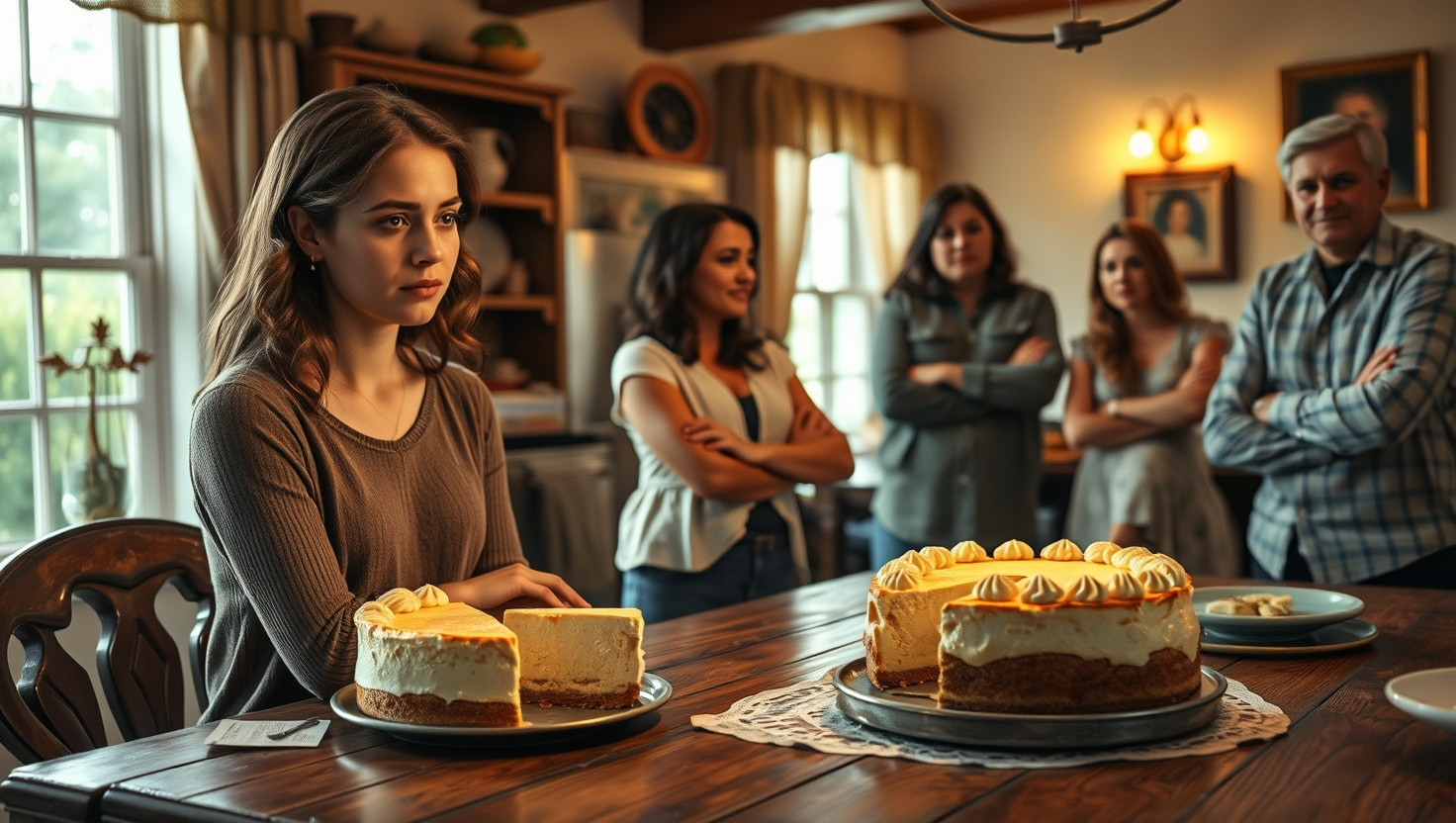Family Conflict: Refusing to Share Grandmas Cheesecake Recipe with Vegan Cousins Partner