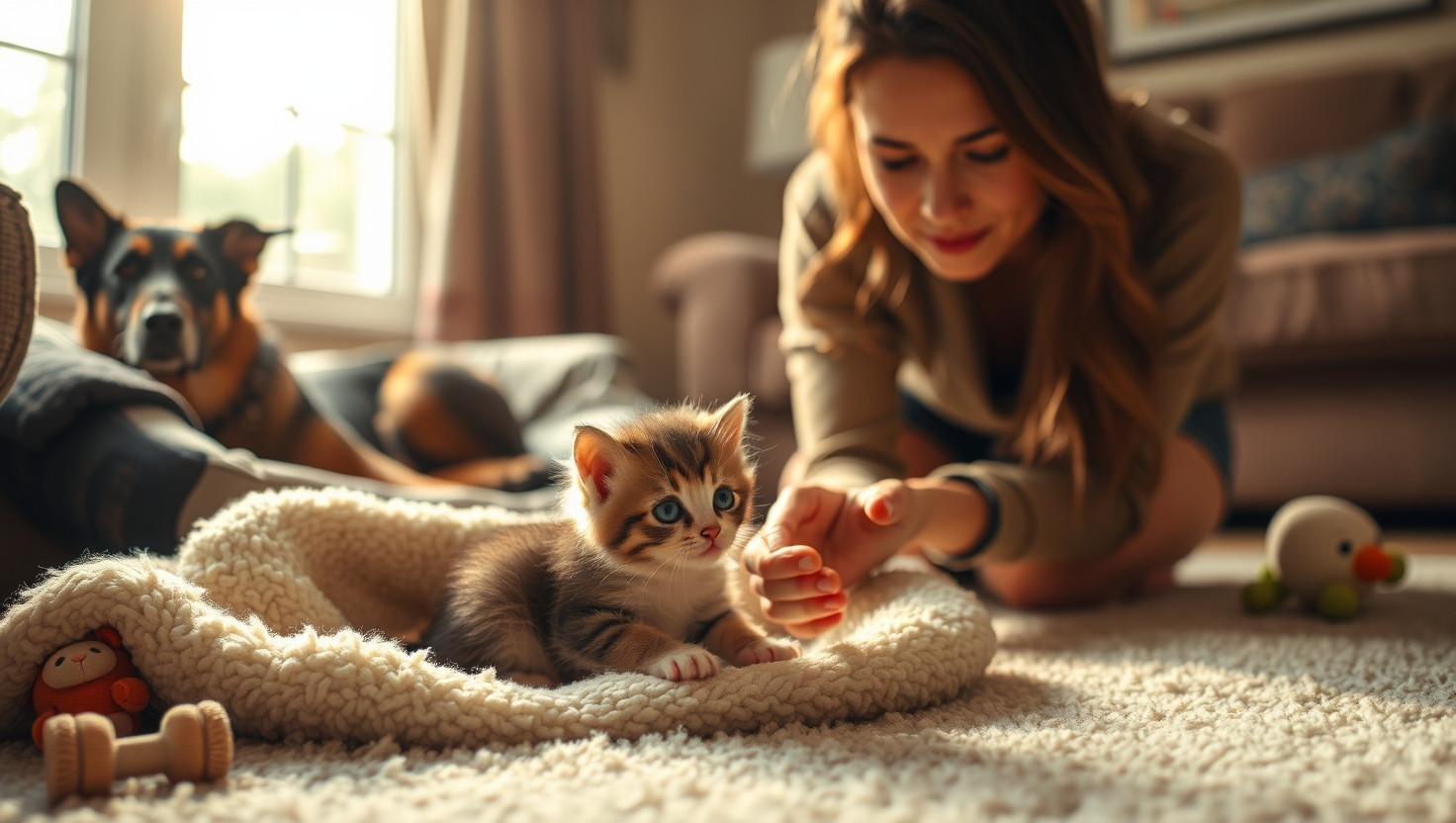 Should I Refuse My Friends Aggressive Dog from Playing with My Timid Rescue Kitten?