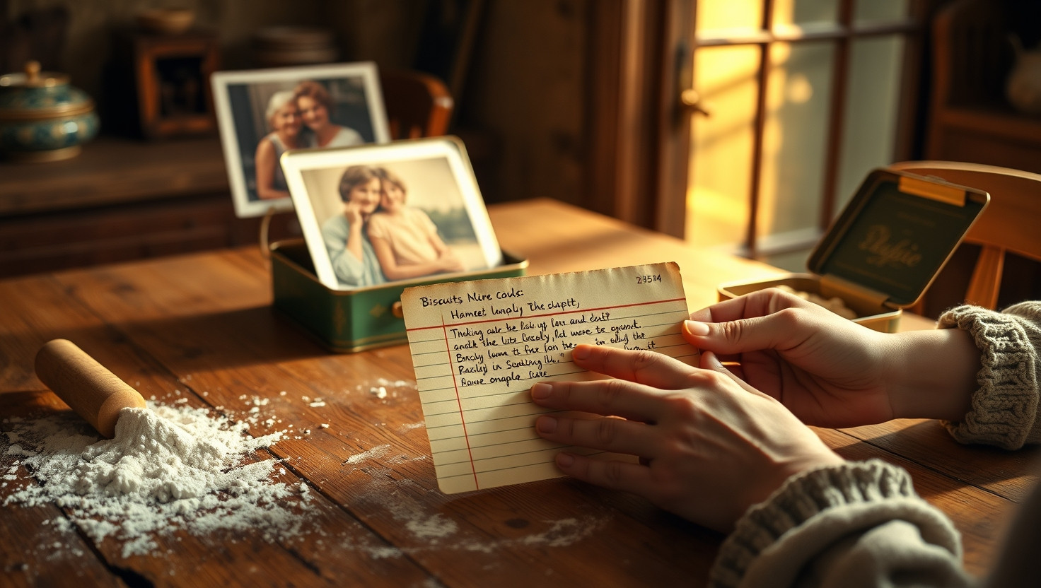 Should I Share My Late Mothers Secret Biscuit Recipe with my Estranged Half-Sister?