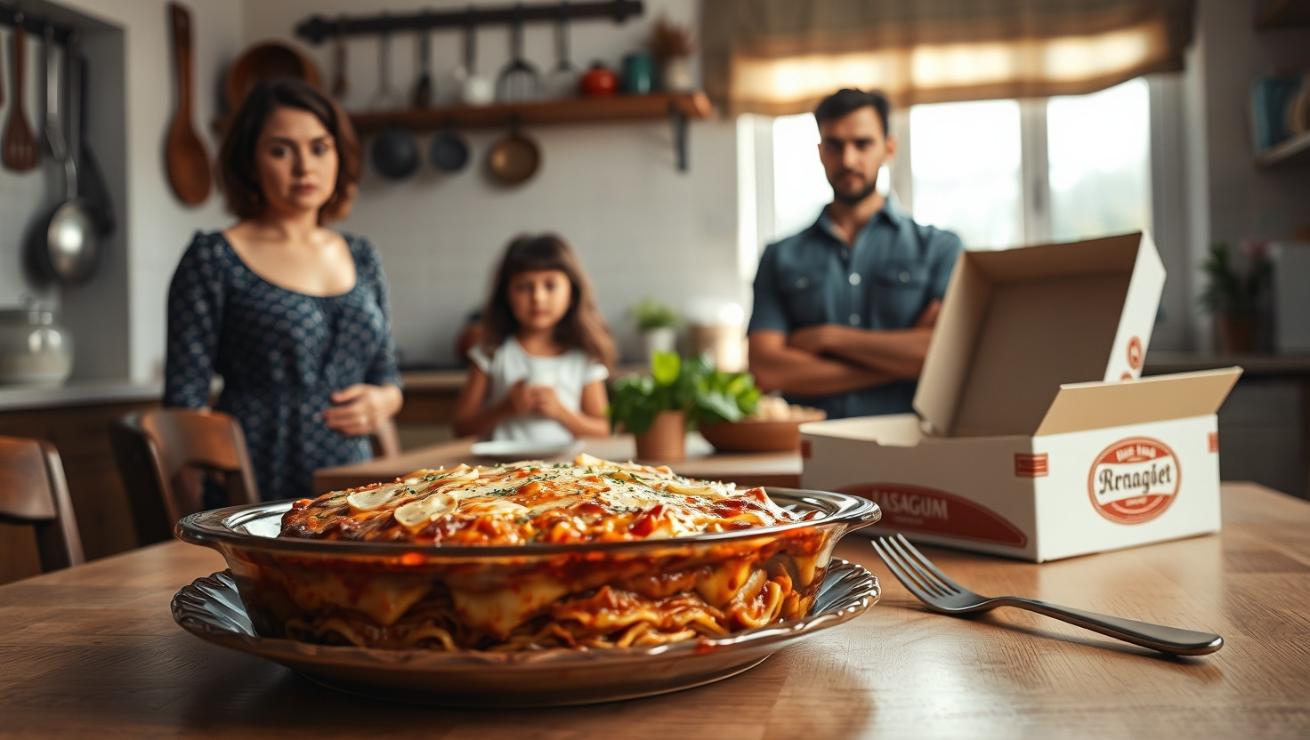 Family Divided: Choosing Between Homemade Meals or Fast-Food for Dinner