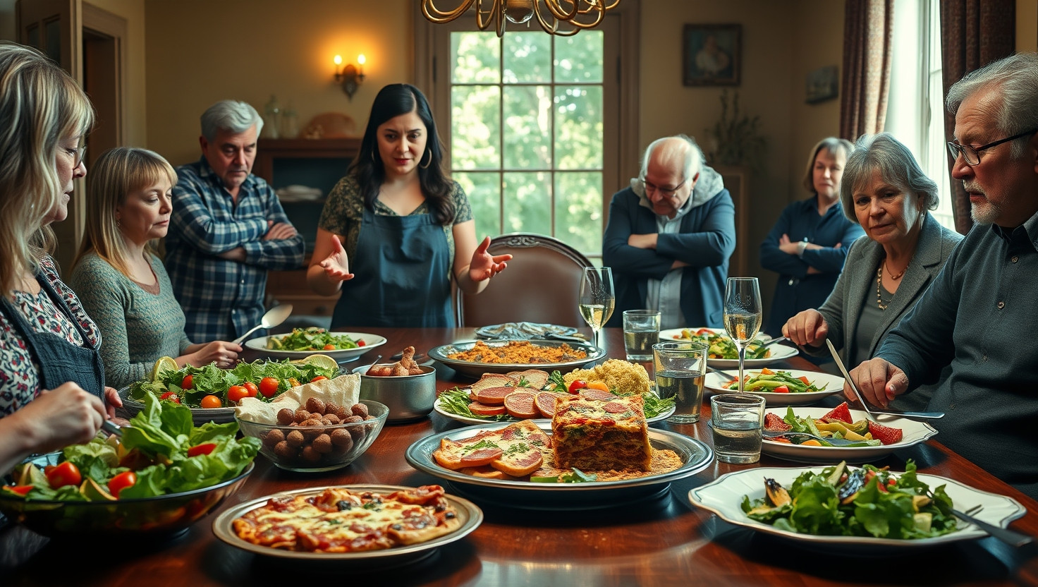 Vegans Family Dinner Disaster: AITA for Serving Meat-Loving Family a Vegan Meal?