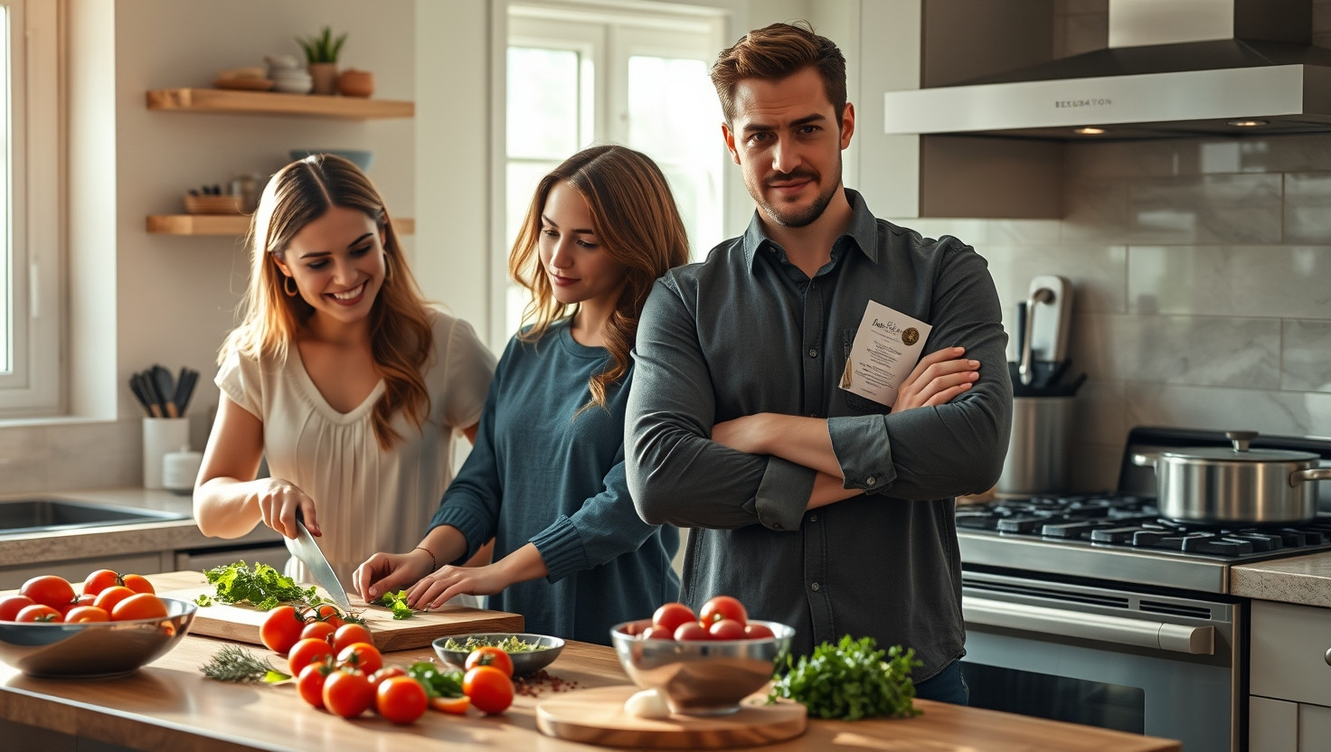 Date Backs Out of Cooking Together for Restaurant Reservation - AITA for Insisting?