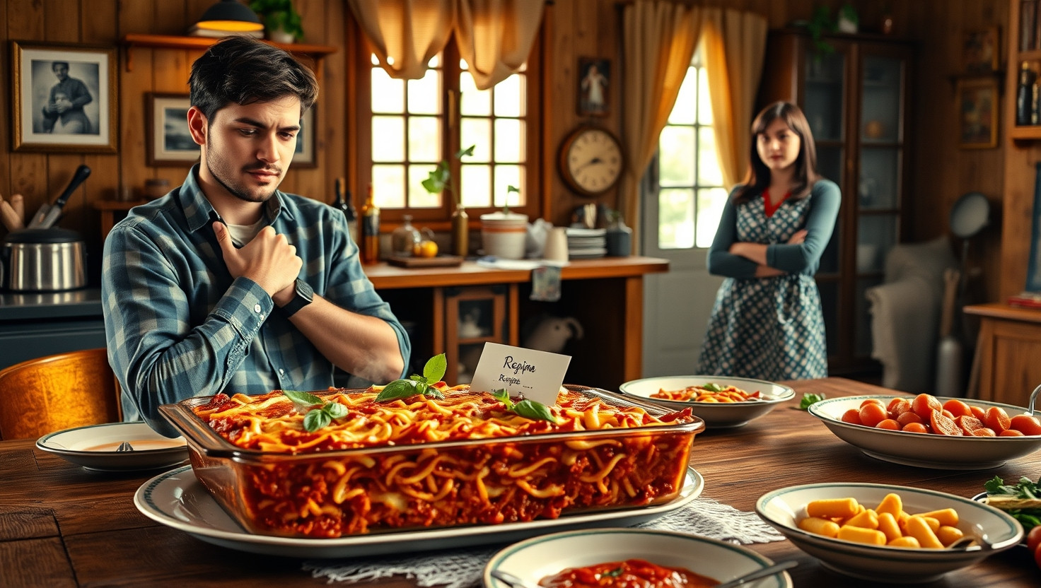 Family Drama: Should I Share Our Secret Lasagna Recipe with My Vegan Sister?